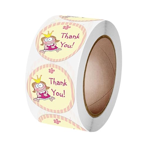 Colcolo Vielen Dank an Aufkleber Diary Stickers Self Stick 2,5 cm Labels Paper -Tags für Buchstabenkarte für Postkarten -Scrapbooking -Dekoration, Gelb Colcolo Vielen Dank an Aufkleber Diary Stickers Self Stick 2,5 cm Labels Paper -Tags für Buchstabenkarte für Postkarten -Scrapbooking -Dekoration, Gelb von Colcolo