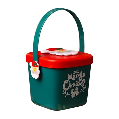 Colcolo Weihnachtstüte für Geschenke, Geschenkpapier für die Feiertage, Weihnachtsparty-Zubehör, Weihnachtsboxen, Weihnachtstüten für Leckerlis für Kollegen, Quader von Colcolo