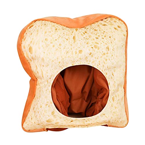 Neuheit kuschelig Hut Kappe Hüte Lustige Toast Brot Hut Cosplay von Colcolo