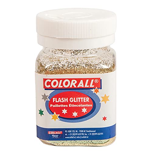 Glitzer/Glitter Gold zum Basteln und Dekorieren, 150ml in Streudose von Collall