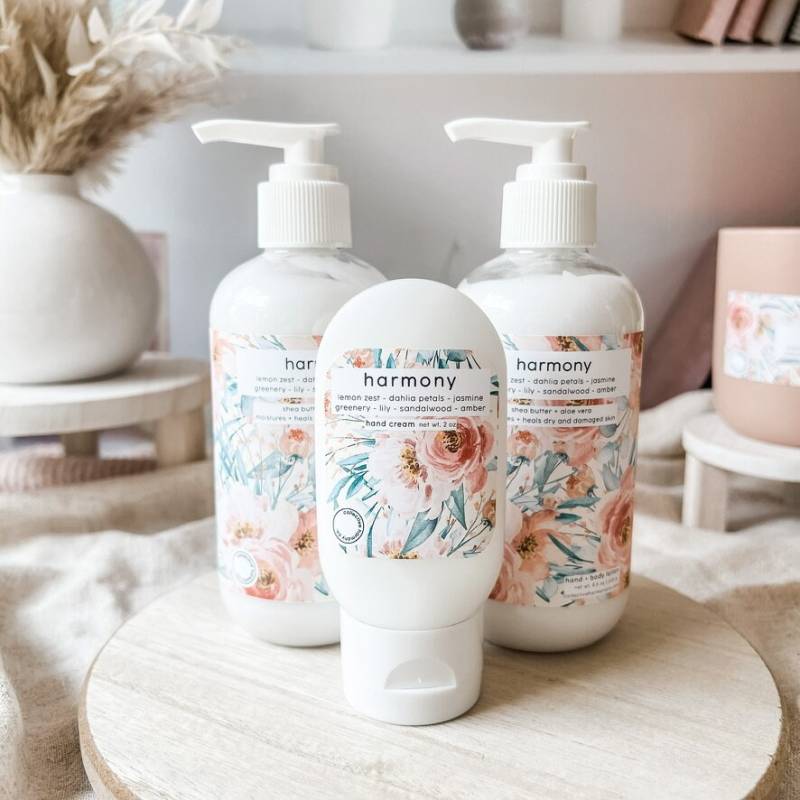 Harmonie | Shea + Aloe Vera Körperbutter Handgegossener Bodylotion von CollectiveHarmonyCo