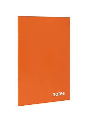 Collins Essential Übungs-Notizbuch, A5, liniert, 80 Seiten, Orange von Collins