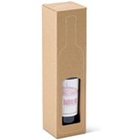 10 ColomPac® Flaschenkartons für 1 Flasche 9,3 x 9,3 x 37,4 cm von ColomPac®