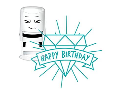 MegaCrea Nio Diament Happy Birthday Stempel Nio von Colop