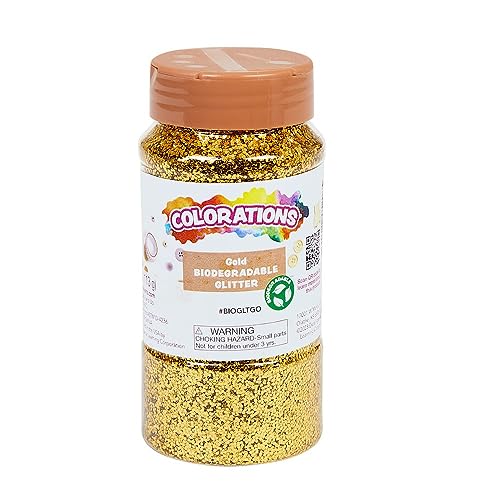 Colorations Glitzer, biologisch abbaubar, Gold, 118 ml von Colorations