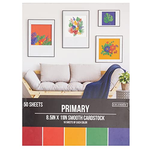 Colorbok 68216C Glatter Karton 8,5 Primär, multi, Einheitsgröße von Colorbok