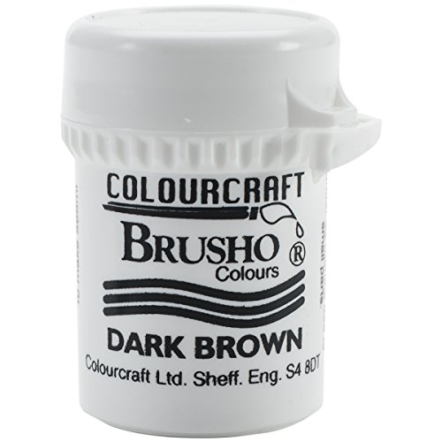 Brusho Crystal Colour 15g-Dark Brown by Colorfin von PanPastel