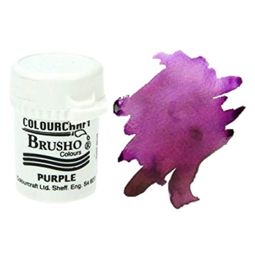Colorfin LLC brusho Kristall Farbe 15 g violett von PanPastel