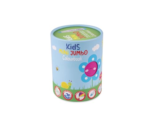 Colourbook Kids Jumbo - 24 Filzstifte in verschiedenen Farben, super waschbar, (24 Mini-Filzstifte Jumbo konische Spitze) von Colourbook