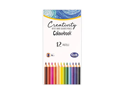 Pastelli Artist Grade Creativity - 12 Farben von Colourbook