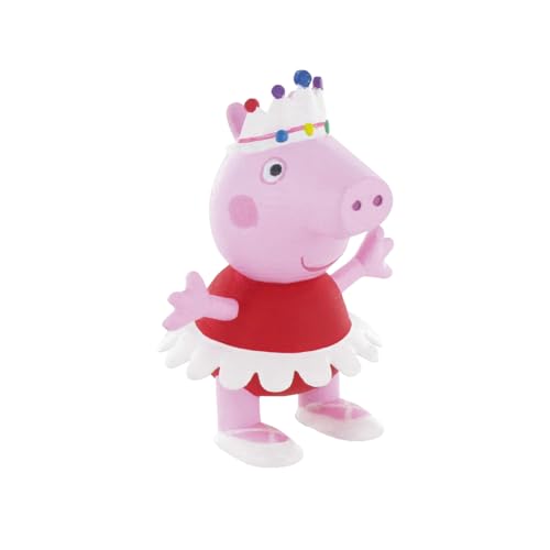 Comansi 99689 Figura Pig Bailarina Peppa Wutz Lizenzierte Figur, Nicht artikuliert, bunt, 7 cm von Comansi