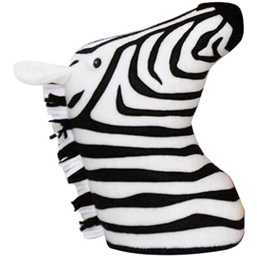 Comebachome Tierkopf Wanddekoration Zebra Form Stoffted süß von Comebachome