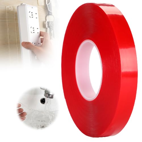 ComedyKing Doppelseitiges Klebeband, 10M Doppelseitiges Klebeband Extra Stark, Transparent Nano Tape Spurloses, Double Sided Tape für Teppich, Foto Wand, Küche, Zuhause, Auto oder Outdoor (2cm*10m) von ComedyKing