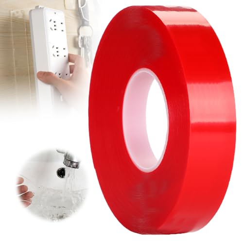 ComedyKing Doppelseitiges Klebeband, 10M Doppelseitiges Klebeband Extra Stark, Transparent Nano Tape Spurloses, Double Sided Tape für Teppich, Foto Wand, Küche, Zuhause, Auto oder Outdoor (4cm*10m) von ComedyKing