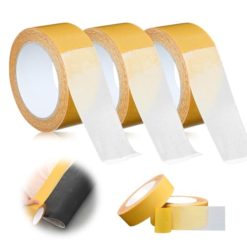 ComedyKing Strong Adhesive Double Sided Gauze Fiber Mesh Tape, Doppelseitiges Klebeband Transparent, Doppelseitiges Klebeband Extra Stark, Einfach zu Schneiden und zu Entfernen (3, 4cm*20m) von ComedyKing