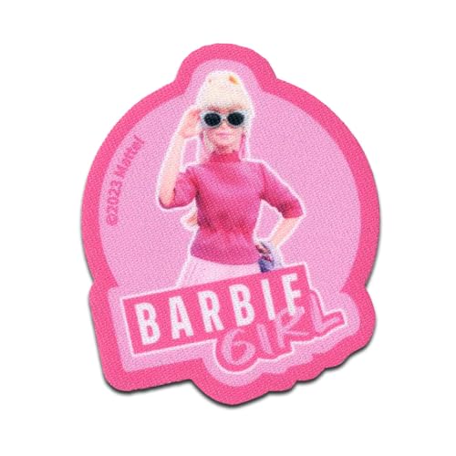 Comercial Mercera Barbie © Girl stylish - Aufnäher, Bügelbild, Aufbügler, Applikationen, Patches, Flicken, zum aufbügeln, Größe: 7 x 5,8 cm von Comercial Mercera