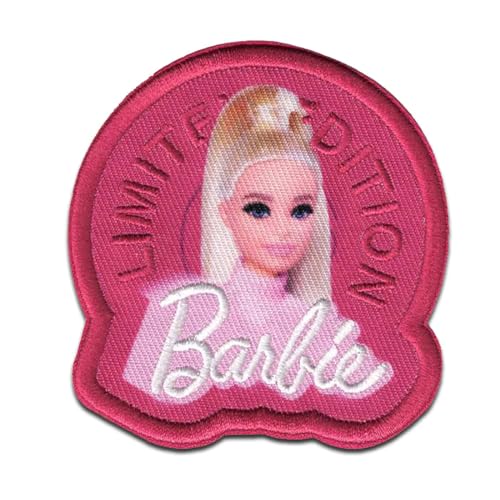 Comercial Mercera Barbie © Limited Edition - Aufnäher, Bügelbild, Aufbügler, Applikationen, Patches, Flicken, zum aufbügeln, Größe: 6,5 x 6,4 cm von Comercial Mercera