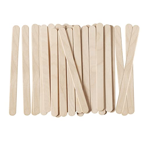 Holz-Mehrzweckstäbchen für Eis, Eis, Eis, 11,4 cm, 1000 Stück von Comfy Package