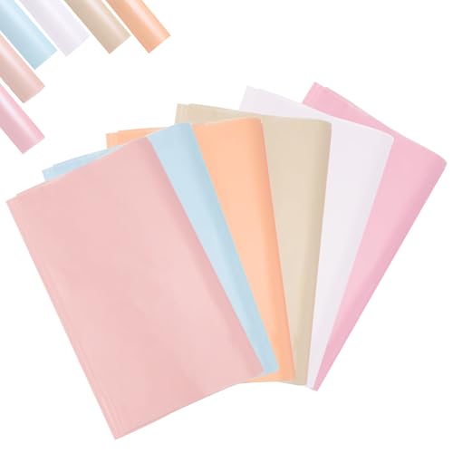 Seidenpapier,60 Blatt 50x70cm Bastelpapier,Seidenpapier Verpackungsmaterial,Tissue Paper,Seidenpapier Set,Seidenpapier Bunt,Seidenpapier Bulk,Seidenpapier zum Verpacken,Mehrfarbiges Seidenpapier von Comioke