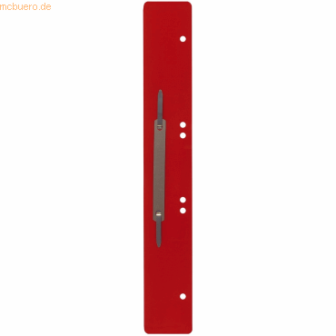 Connect Heftstreifen lang PP 35x310mm VE=25 Stück rot von Connect