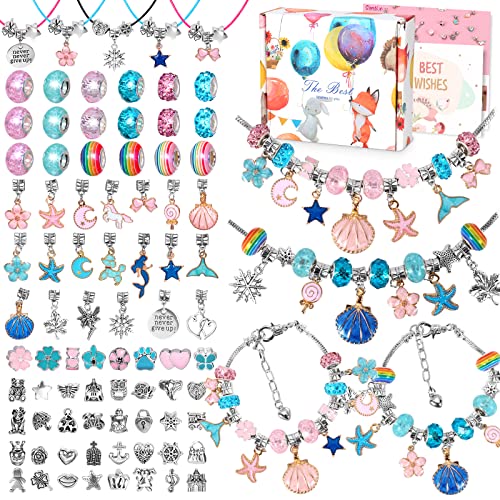 Charm Armband Kit, Bastelset Mädchen Geschenke für Mädchen Schmuck Armband Basteln Mädchen Armbänder Selber Kinder Schmuckbastelsets Weihnachten DIY Set Geschenk Mädchen 4 5 6 7 8 9 10 11 12 Jahre Charm Armband Kit, Bastelset Mädchen Geschenke für Mädchen Schmuck Armband Basteln Mädchen Armbänder Selber Kinder Schmuckbastelsets Weihnachten DIY Set Geschenk Mädchen 4 5 6 7 8 9 10 11 12 Jahre von Contever