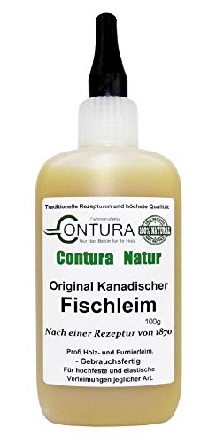 Contura 100g Fischleim Tischler Holzleim Leim Furnierleim Knochenleim Kaltleim Kleber von Contura