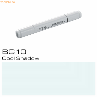 3 x Copic Marker BG10 Cool Shadow von Copic