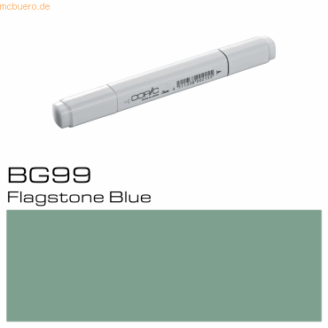 3 x Copic Marker BG99 Flagstone Blue von Copic