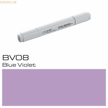 3 x Copic Marker BV08 Blue Violet von Copic