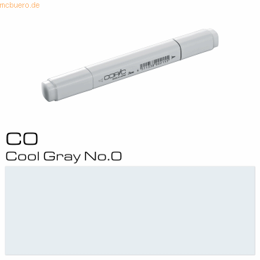 3 x Copic Marker Copic C0 Cool Grey von Copic