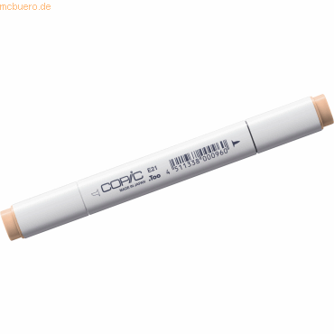 3 x Copic Marker Copic E21 Soft Sun von Copic