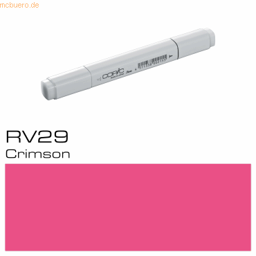 3 x Copic Marker RV29 Crimson von Copic