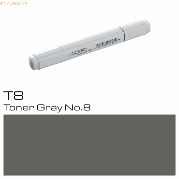 3 x Copic Marker T8 Toner Grey von Copic