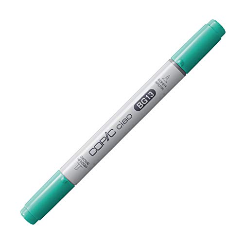 COPIC Ciao Marker Typ BG - 13, Mint Green, vielseitiger Layoutmarker, mit einer mittelbreiten und einer Brush-Spitze von Copic