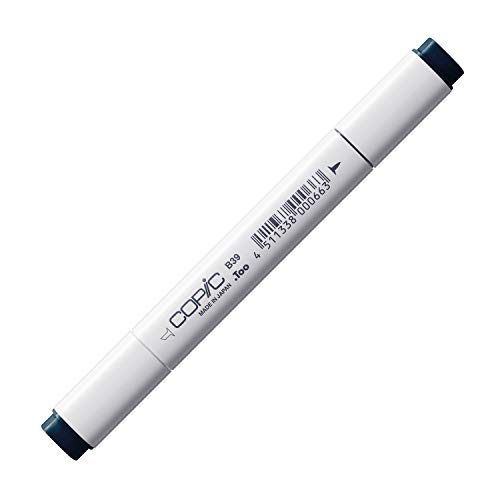 COPIC Classic Marker Typ B - 39, Prussian Blue, professioneller Layoutmarker, mit einer breiten und einer feinen Spitze von Copic