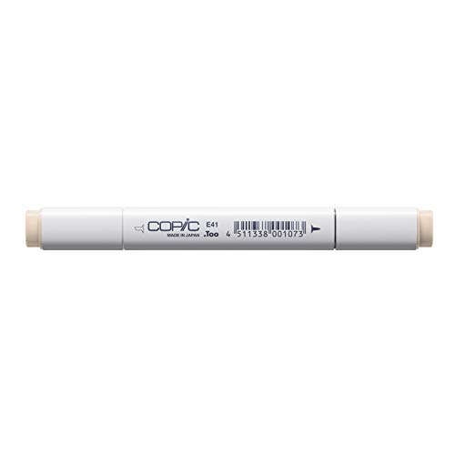 COPIC Classic Marker Typ E - 41, Pearl White, professioneller Layoutmarker, mit einer breiten und einer feinen Spitze von Copic