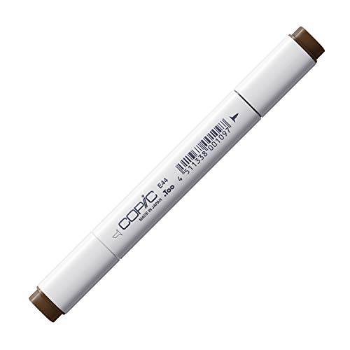 COPIC Classic Marker Typ E - 44, Clay, professioneller Layoutmarker, mit einer breiten und einer feinen Spitze von Copic