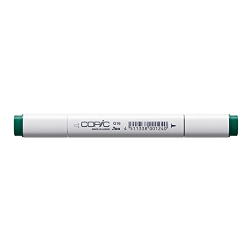 COPIC Classic Marker Typ G - 16, Malachite, professioneller Layoutmarker, mit einer breiten und einer feinen Spitze von Copic