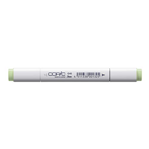 COPIC Classic Marker Typ G - 40, Dim Green, professioneller Layoutmarker, mit einer breiten und einer feinen Spitze von Copic