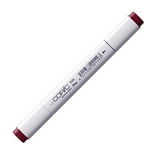 COPIC Classic Marker Typ R - 39, Garnet, professioneller Layoutmarker, mit einer breiten und einer feinen Spitze von Copic