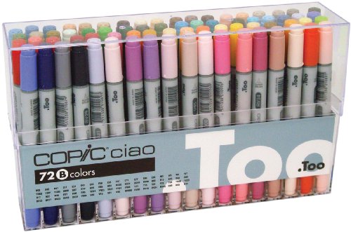 Copic Ciao 72er Set B 22075161 NEU Marker Copicset Markerset 72 Stifte von Copic