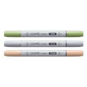 Marker Set Ciao Layer & Mix Natural Palette 3 Stück von Copic