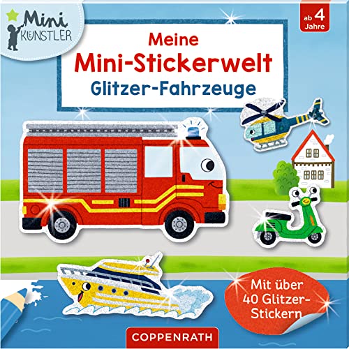 Die Spiegelburg STICKERWELT FARHZEUG Glitzer von Coppenrath