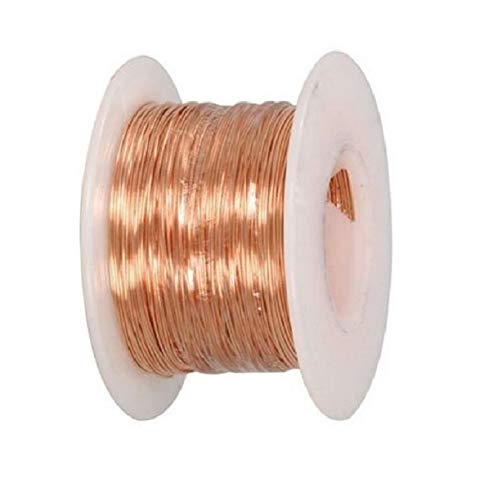 Kupferdraht auf Spule (weich, 20 Gauge), 99,9 % blankes massives Kupfer, 7,6 m Spule von Copper wire USA