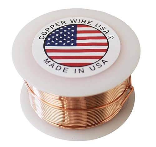 Modern Ergebnisse 16 GA Kupfer massiv rund Draht (63 FT.-1/2 Lb. Dead Weich) von Copper wire USA