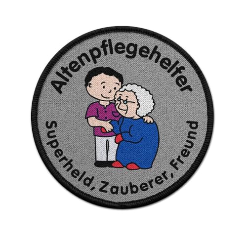 Patch Altenpflegerhelfer Pflegeheim Betreutes Wohnen Wohlfahrt Pflege #45458 von Copytec