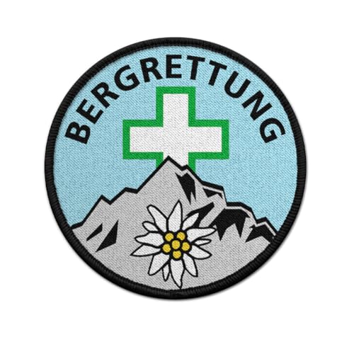 Patch Bergrettung Bergwacht Bergrettungsdienst Alpine Rettung Deutschland #38807 von Copytec