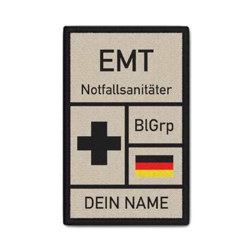 Rank Patch EMT Notfallsanitäter Emergency Medical Technic Rettungsdienst #40494 von Copytec