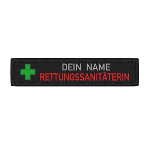 Rettungssanitäterin Namen-Schild Patch Feuerwehr NFS RSin #39159 von Copytec