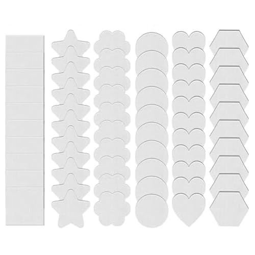 Corghd 60 Stück magnetische Tafeln zum Bemalen kleiner Leinwände, Mini-Leinwände, Tafeln, DIY, dekoratives Malen, Basteln von Corghd